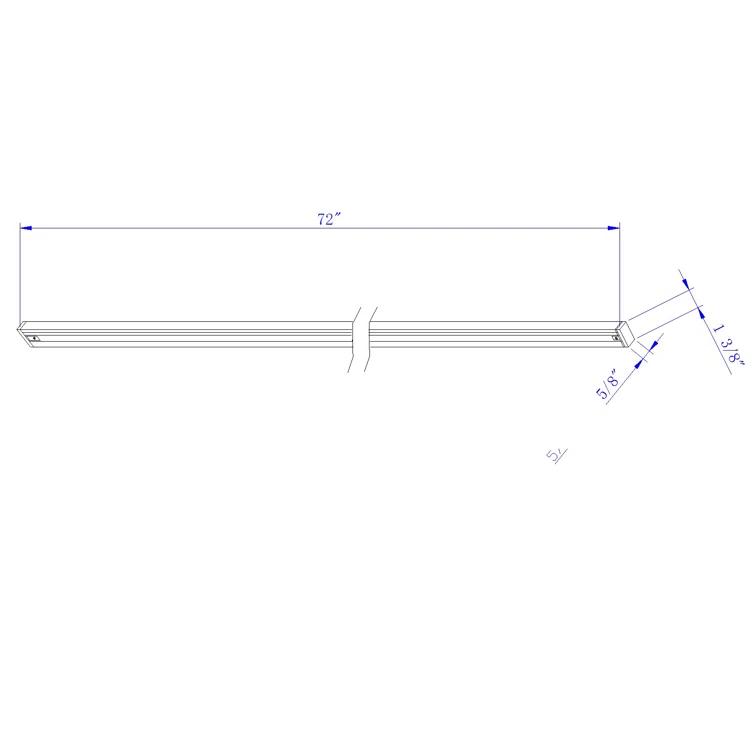 Cal Lighting Track Extension Rod HT-272-RU