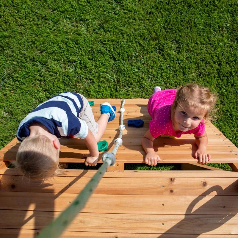 Backyard Discovery Mount McKinley All Cedar Wood Swing Set