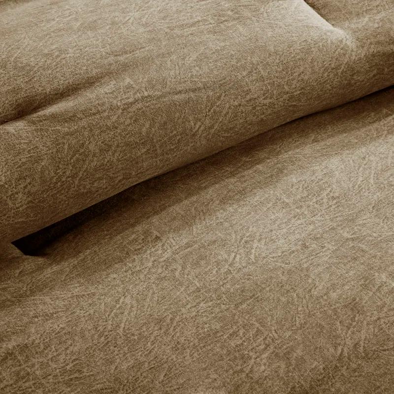 Madison Park Boone 7 Piece Faux Suede Comforter Set