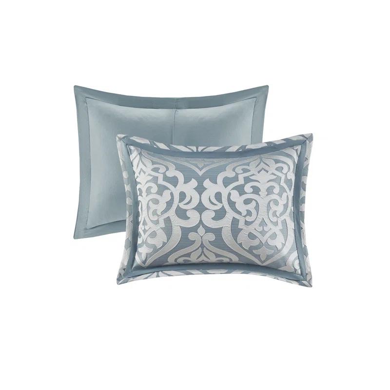 Madison Park Odette Jacquard 8 Piece Comforter Set