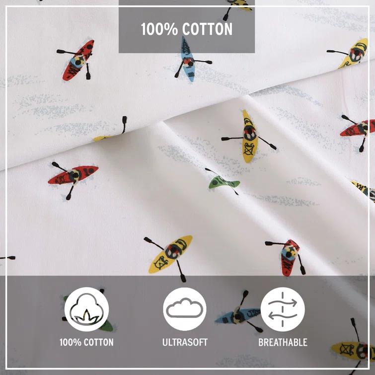 Eddie Bauer Eddie Bauer Printed Cotton Percale Sheet Sets