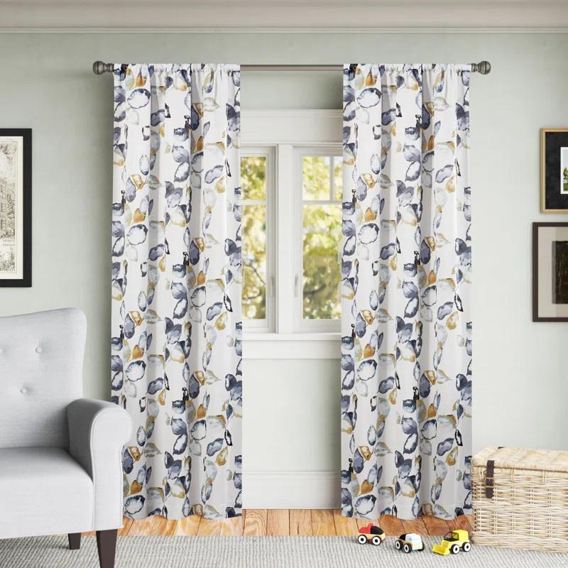 Eclipse Paige Polyester Room Darkening Curtain Single Panel