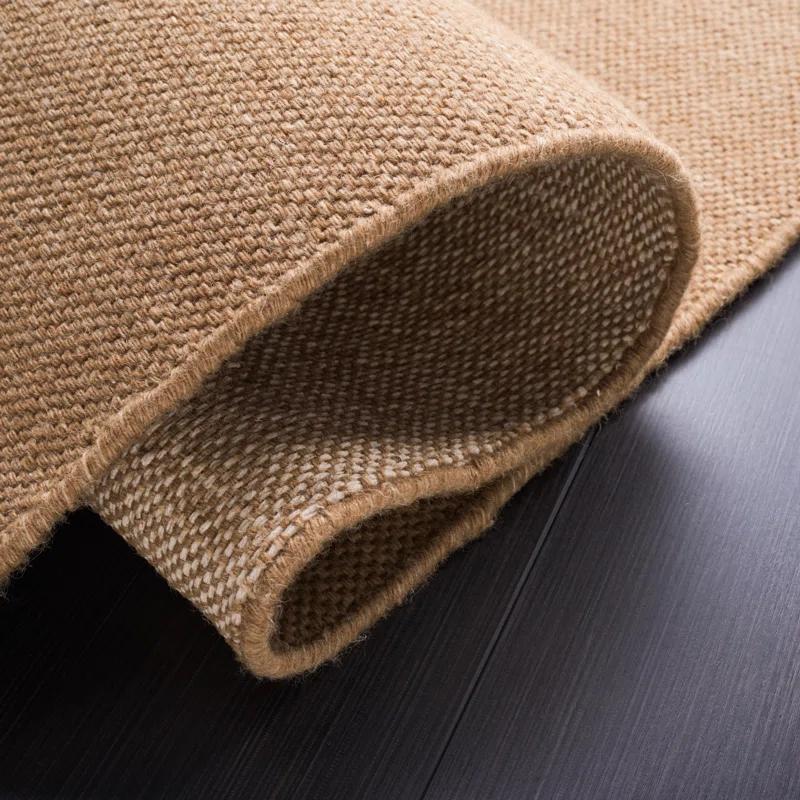 Grice Hand Woven New Zealand Wool Solid Color Rug
