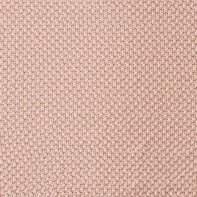 HiEnd Accents Cotton Cable Knit Solid Color Classic Chic Modern Rustic Throw Blanket
