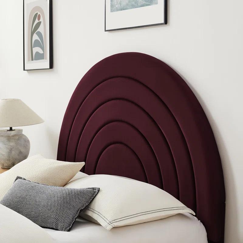 Modway Solana Arched Performance Velvet Platform Bed