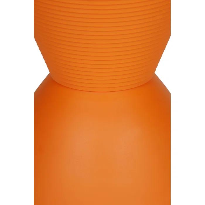 AllModern Durant Reversible Drum End Table with Storage – No Assembly Lightweight Accent Side Table for Indoor & Outdoor Use