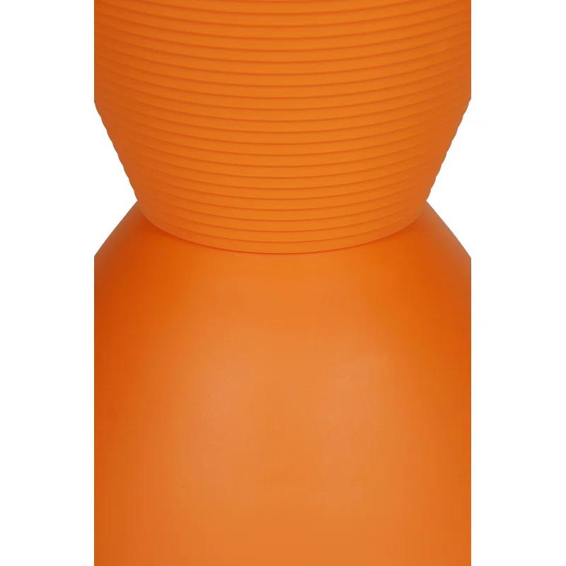 AllModern Durant Reversible Drum End Table with Storage – No Assembly Lightweight Accent Side Table for Indoor & Outdoor Use