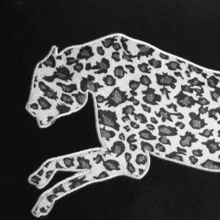 Juicy Couture Juicy Couture Velvet Cheetah Plush Decorative Throw Pillows - 14" x 24"