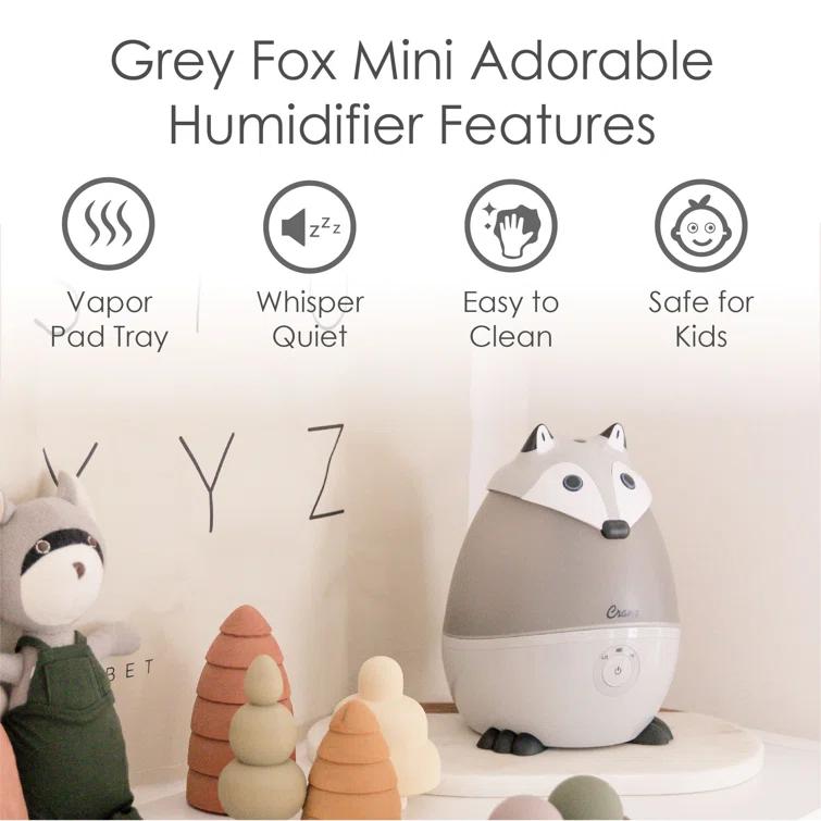Crane USA Adorable - Mini Fox - Cool Mist Humidifier, 0.5 Gal.