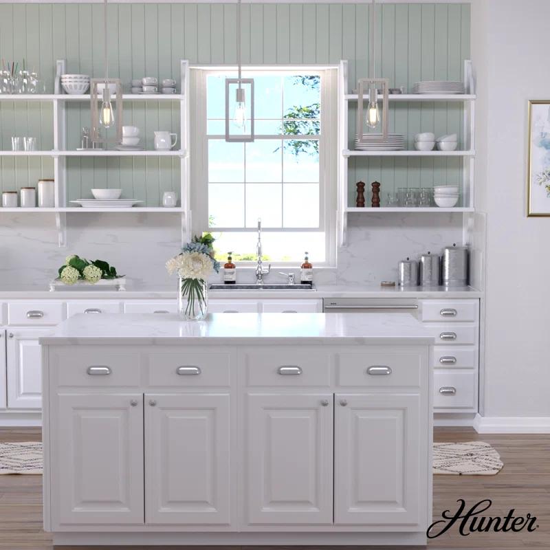 Hunter Fan Squire Manor 1 - Light Rectangle Mini Pendant