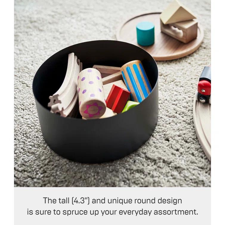 Yamazaki Home Rin Metal Storage Bin