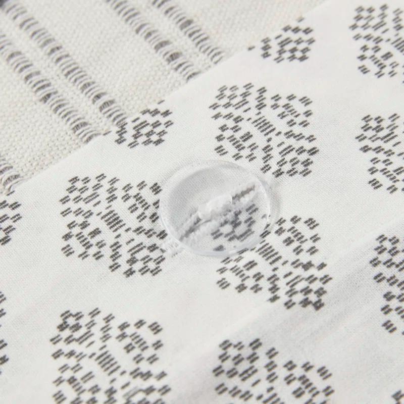 INK+IVY 3 Piece Cotton Jacquard Bedding Set