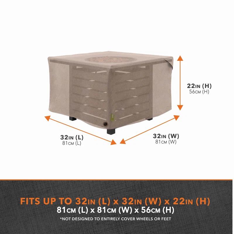 Modern Leisure Garrison Outdoor Fire Pit Cover