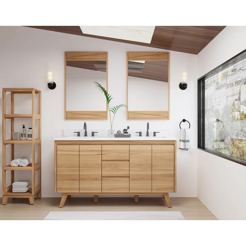 Avanity Coventry 60" Double Bathroom Vanity with Engineered Stone Top