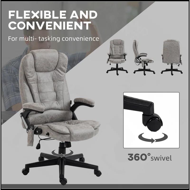 Hokku Designs High-Quality Executive Office Chair With Advanced Massage And Reclining Features