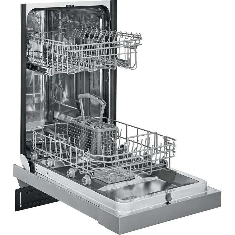 Frigidaire Frigidaire Series 18" 52 dBA Built-in Full Console Dishwasher with Cycle Status Indicators FFBD1831US