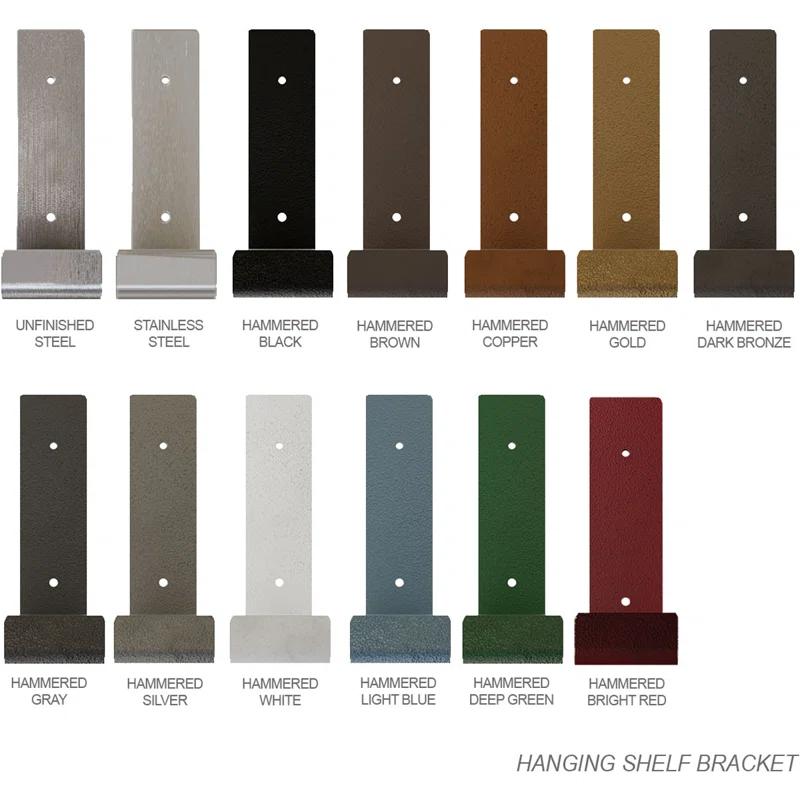 Ekena Millwork Steel Hanging Shelf Bracket