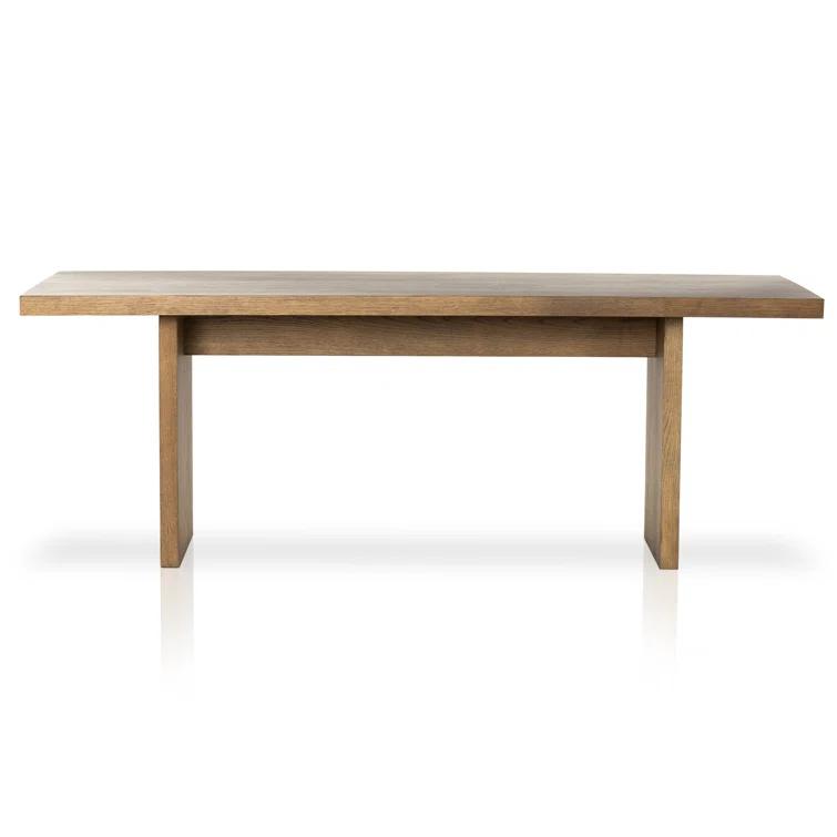 Eaton Reclaimed Wood Contemporary 84" Rectangular Dining Table
