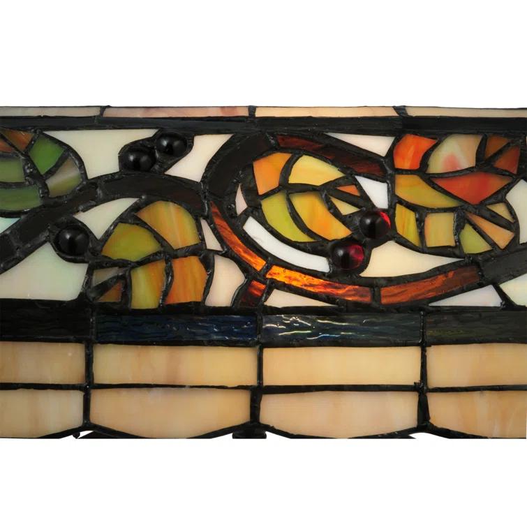 Meyda Lighting Meyda Tiffany & Stained Glass Metal Bankers Lamp