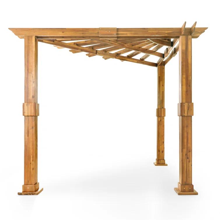 Home Loft Concepts Sonne 13 Ft. W x 9 Ft. D Solid Wood Pergola