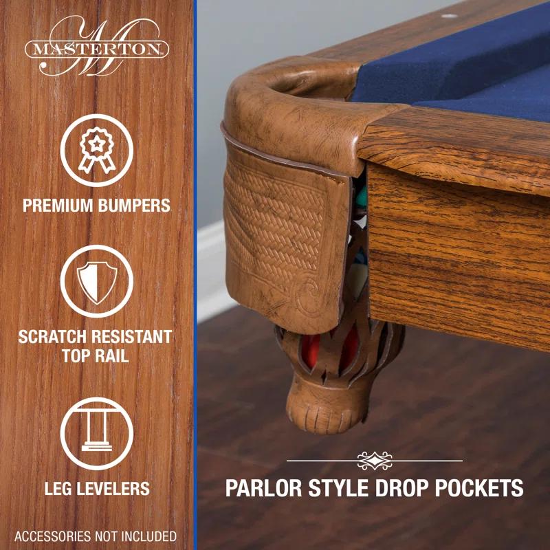 EastPoint Sports Eastpoint Sports Masterton Billiard Pool Table - 87 Inch – Perfect For Family Game Room