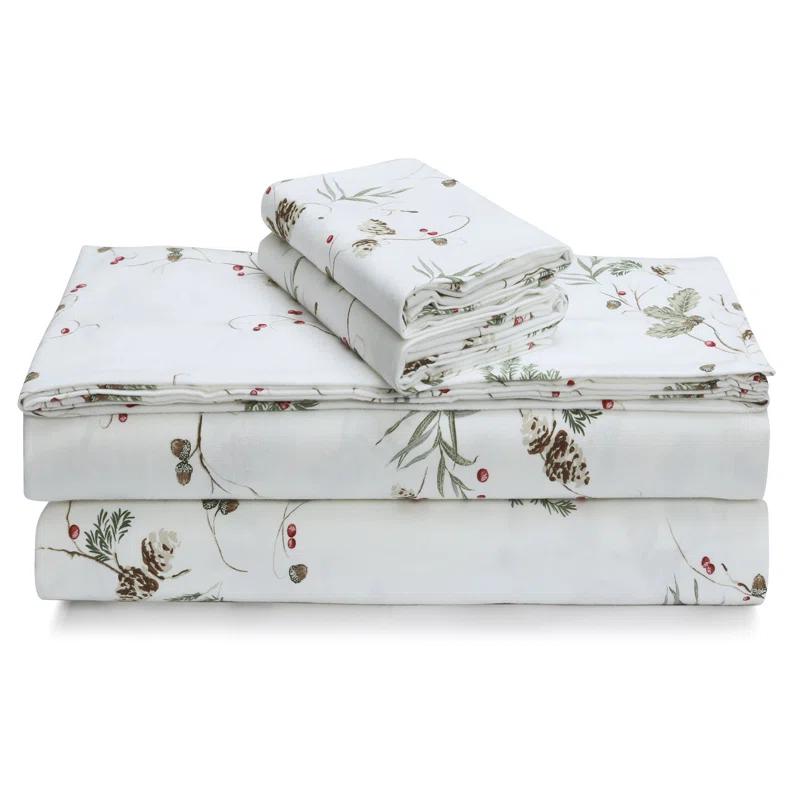 Tribeca Living Flannel Harmony Sheet Set