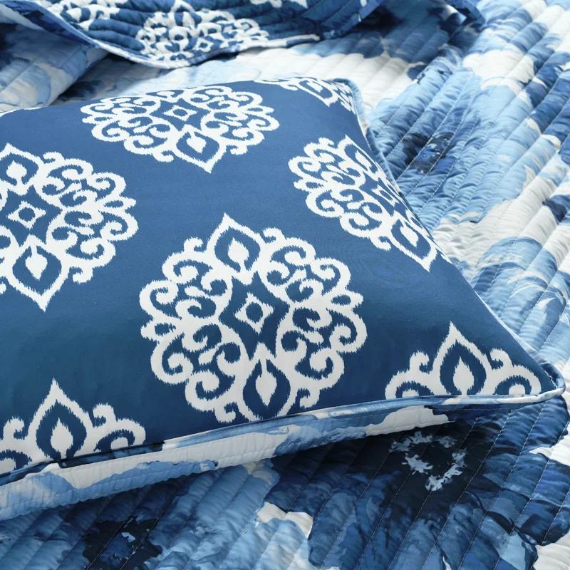 Lush Decor Leah Reversible Quilt Set