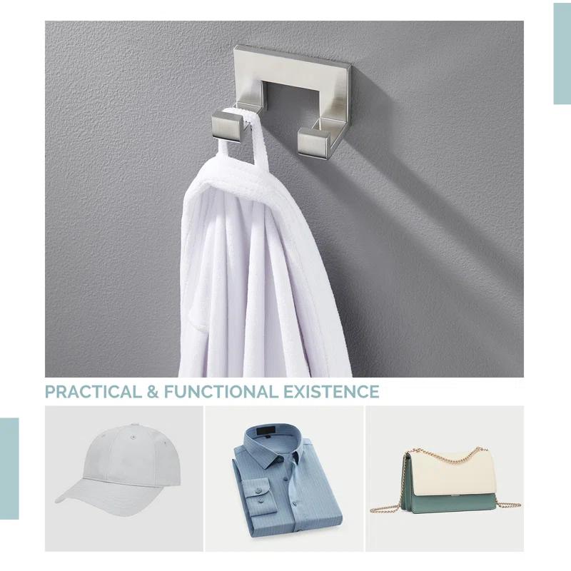 AngleSimple KB082 Double Wall Mounted Robe Hook