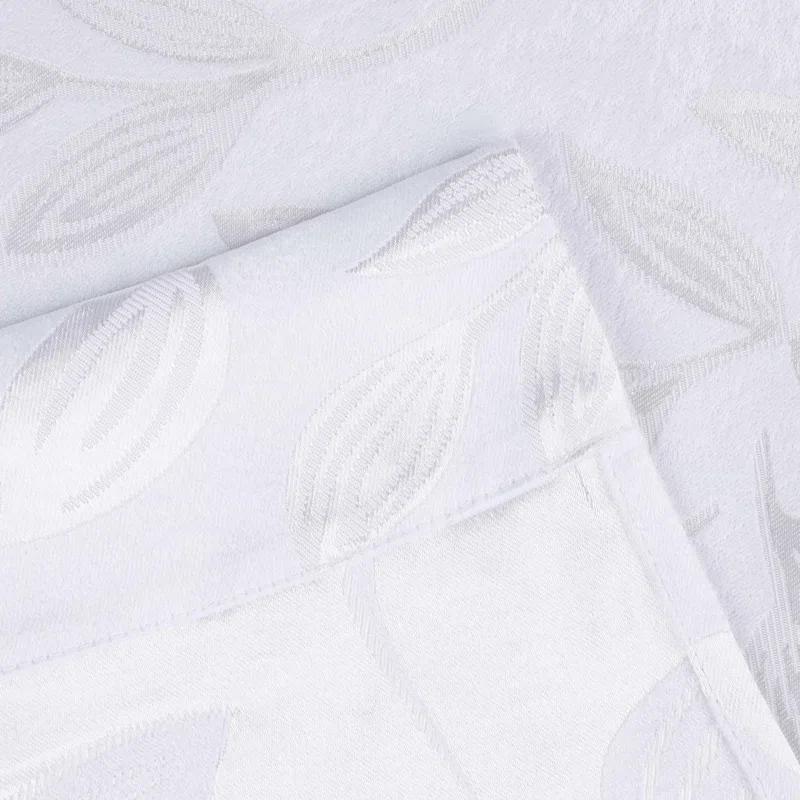 Modern Bohemian Leaves Polyester Machine Washable Room Darkening Blackout Curtains by Superior (Set of 2)