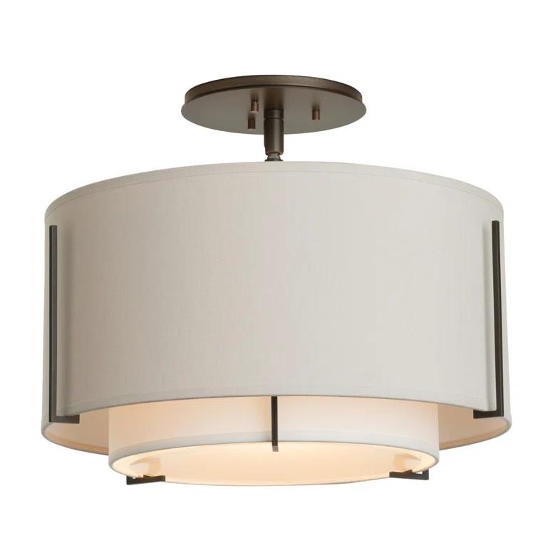 Hubbardton Forge Exos 3 - Light Semi Flush Mount