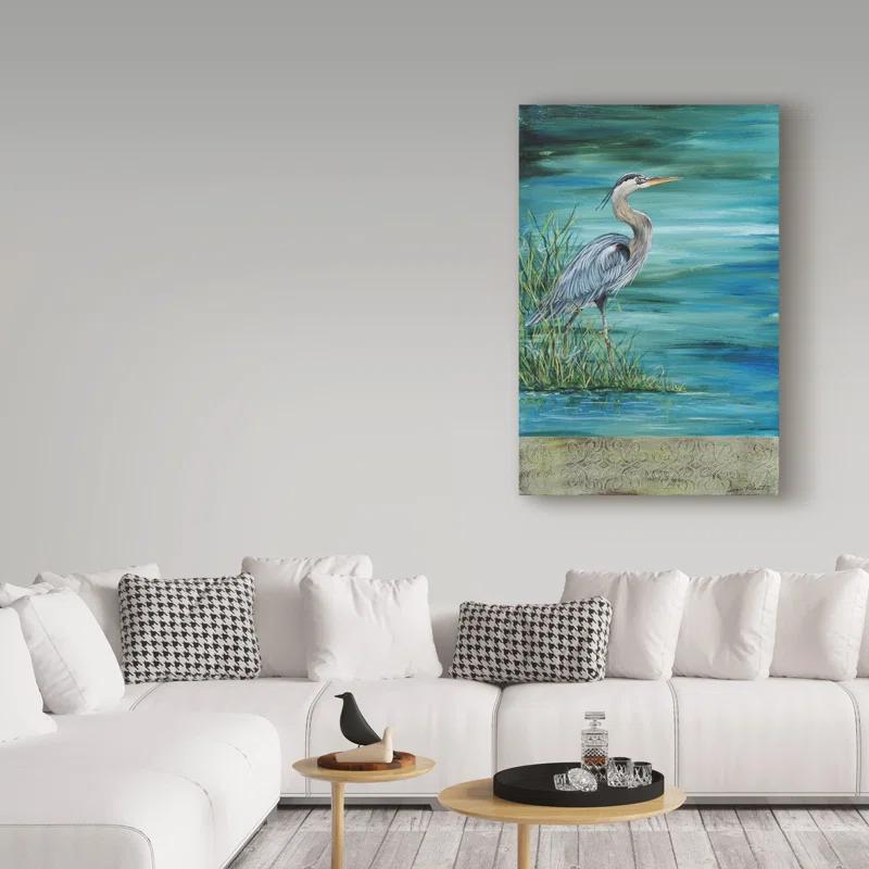 Highland Dunes " Great Blue Heron " by Jean Plout