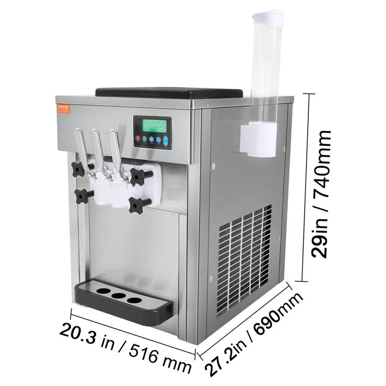 VEVOR VEVOR Soft Serve Ice Cream Machine Maker