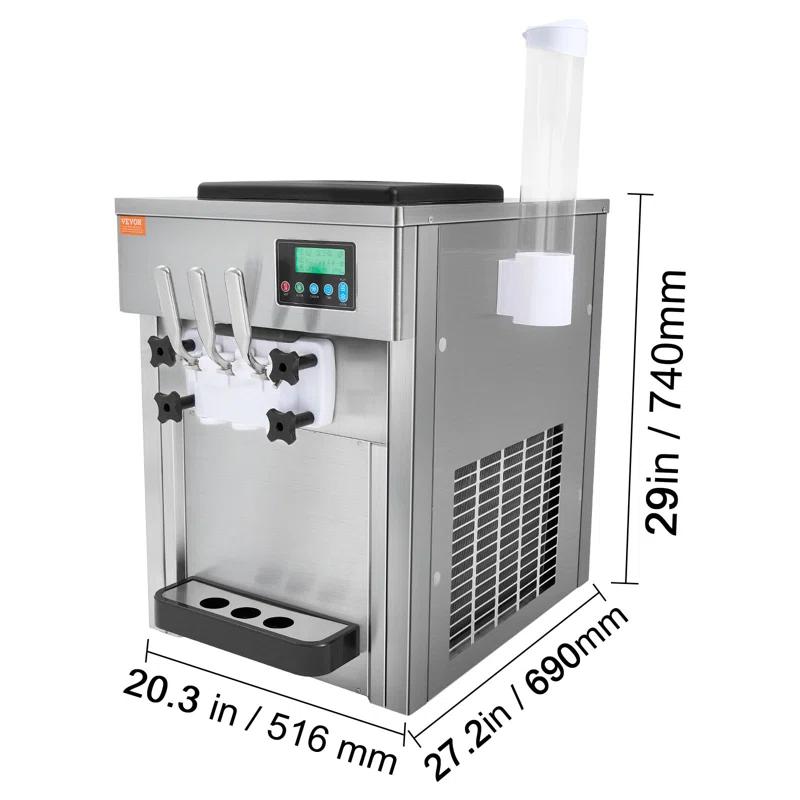 VEVOR VEVOR Soft Serve Ice Cream Machine Maker
