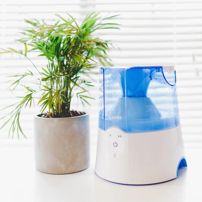 Crane USA Crane USA 0.5 Gallons Warm Mist Steam Tabletop Humidifier for 250 Cubic Feet
