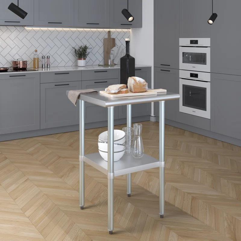 Amgood Stainless Steel Top Workbench