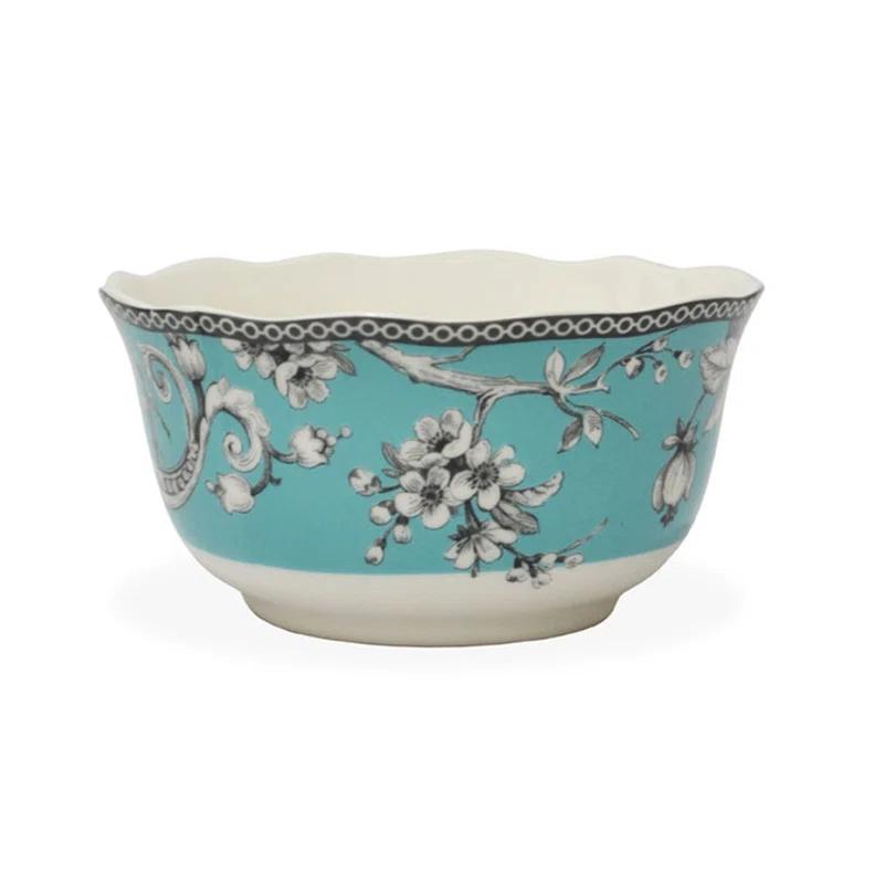 222 Fifth 222 Fifth Adelaide 16-Piece Porcelain Floral Dinnerware Set - Service For 4