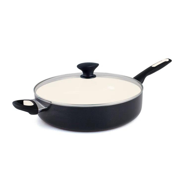 GreenPan Rio Healthy Ceramic Nonstick 5Qt Saute Pan with Lid & Reviews | Wayfair