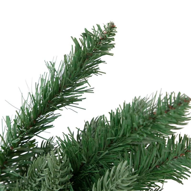Northlight Seasonal 30" Mixed Eden Pine Artificial Christmas Teardrop Swag - Unlit