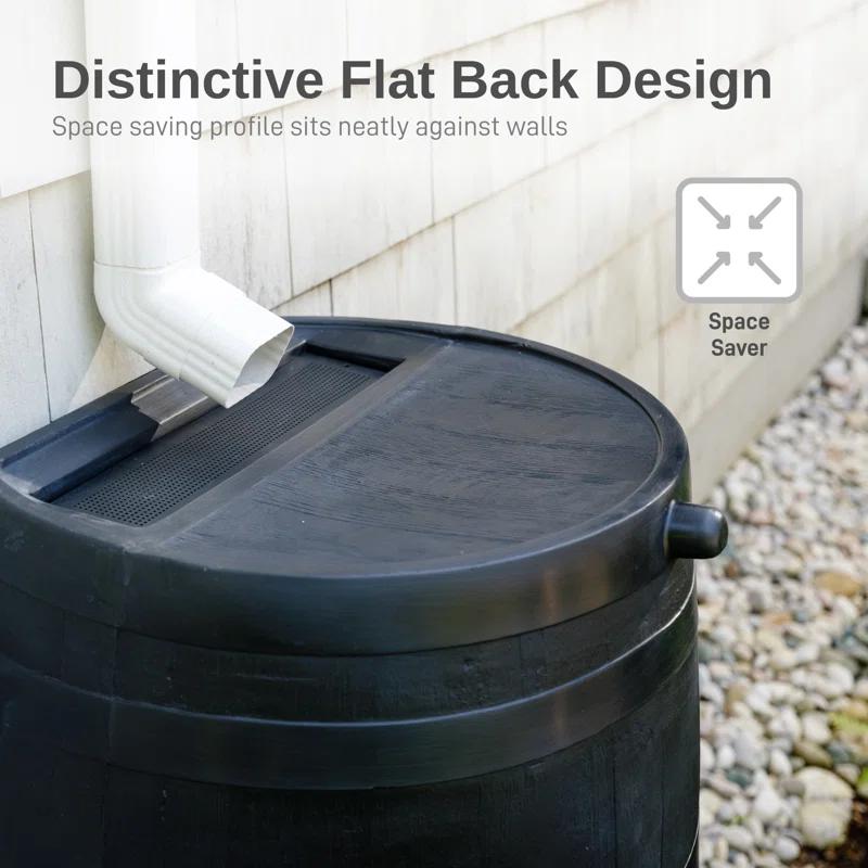 RTS Companies RTS Home Accents 50 Gallon Eco Rain Barrel