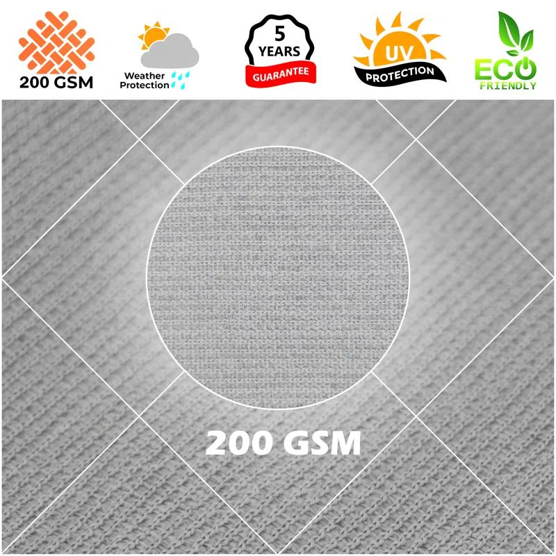 Royal Shade Royal Shade Rectangle Shade Sail With Hardware Kit