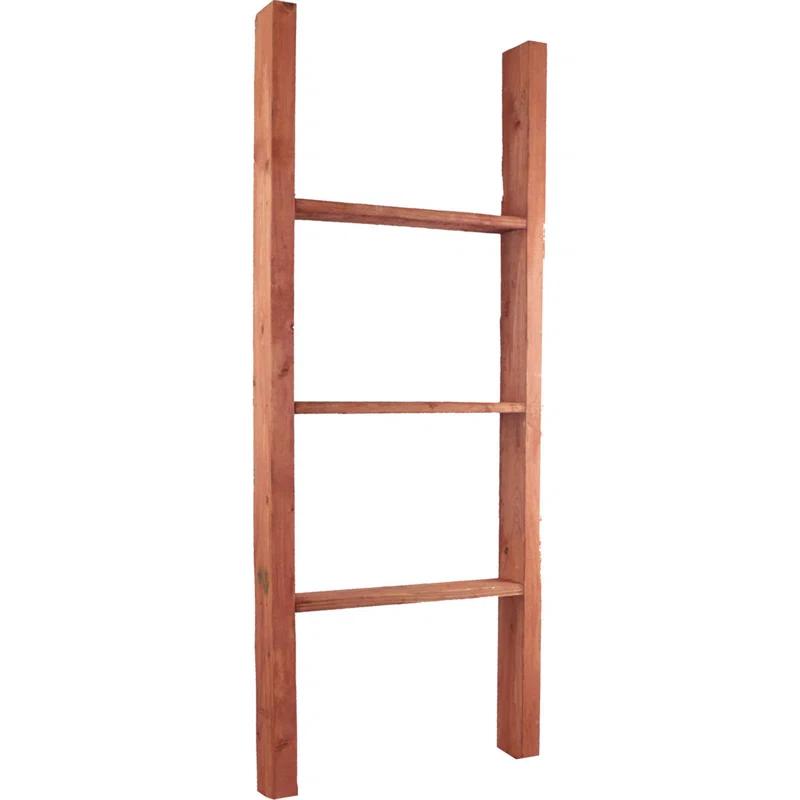 Ekena Millwork Vintage Farmhouse Rung Decorative Ladder