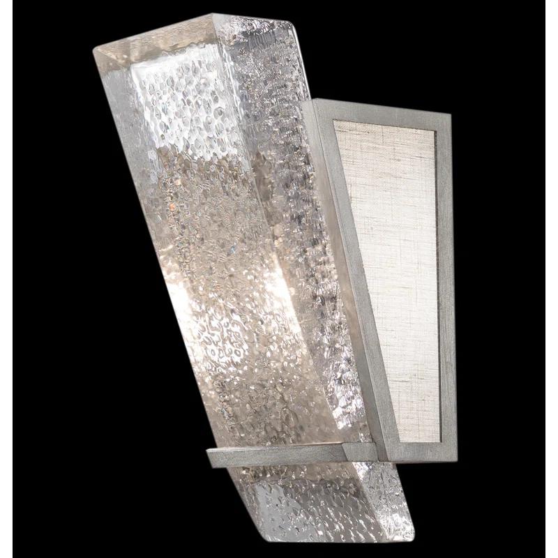 Fine Art Handcrafted Lighting Crownstone Flush Mounted Sconce