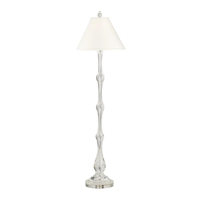 61'' Clear Traditional Floor Lamp