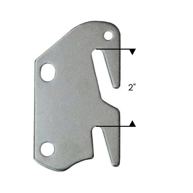 bedCLAW bedCLAW 82" Replacement Medium Finish Wooden Side Rails for Queen or King Beds