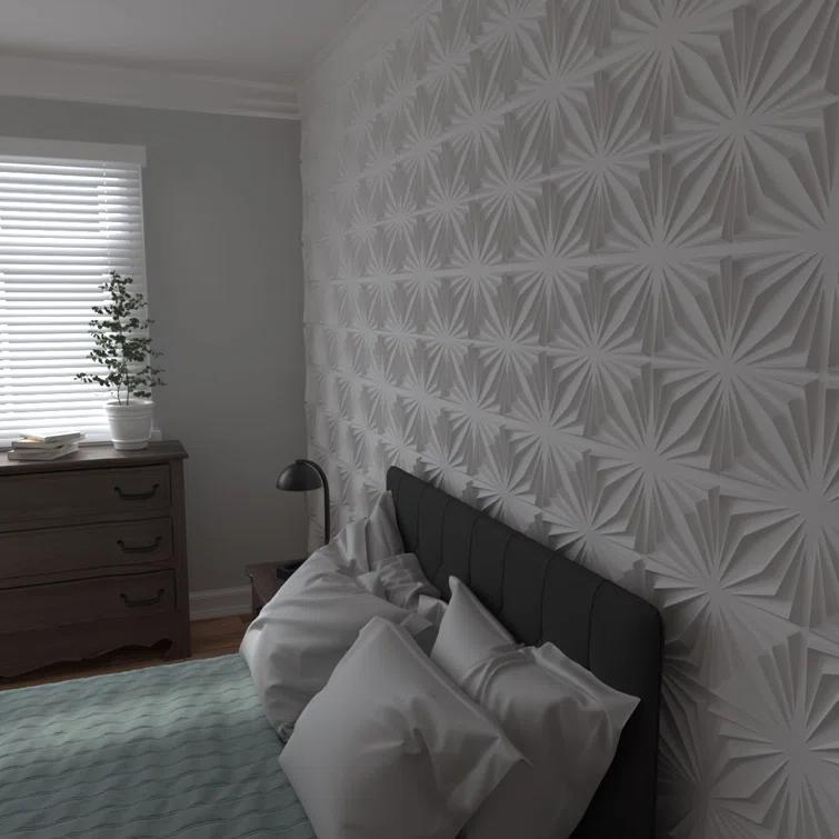 Ekena Millwork Asher EnduraWall Decorative 3D Wall Panel (Set of 12)
