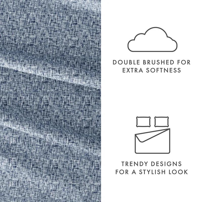 Becky Cameron Simply Soft™ Scallops Pattern Microfiber Sheet Set