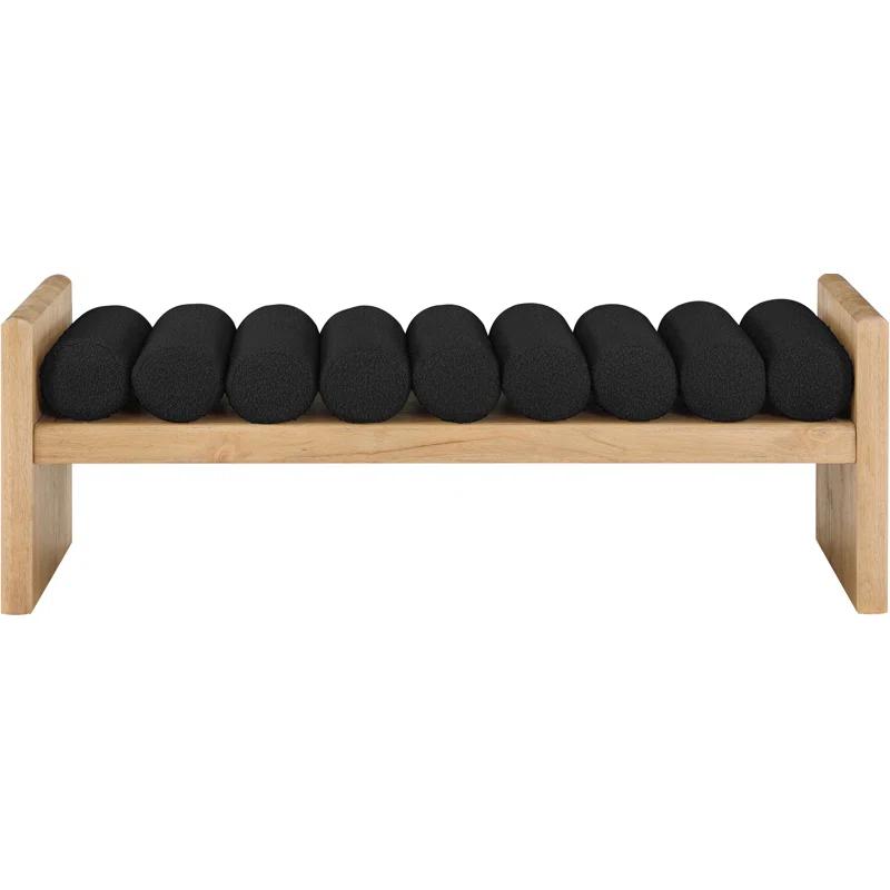 Reeves Boucle Wood Bench