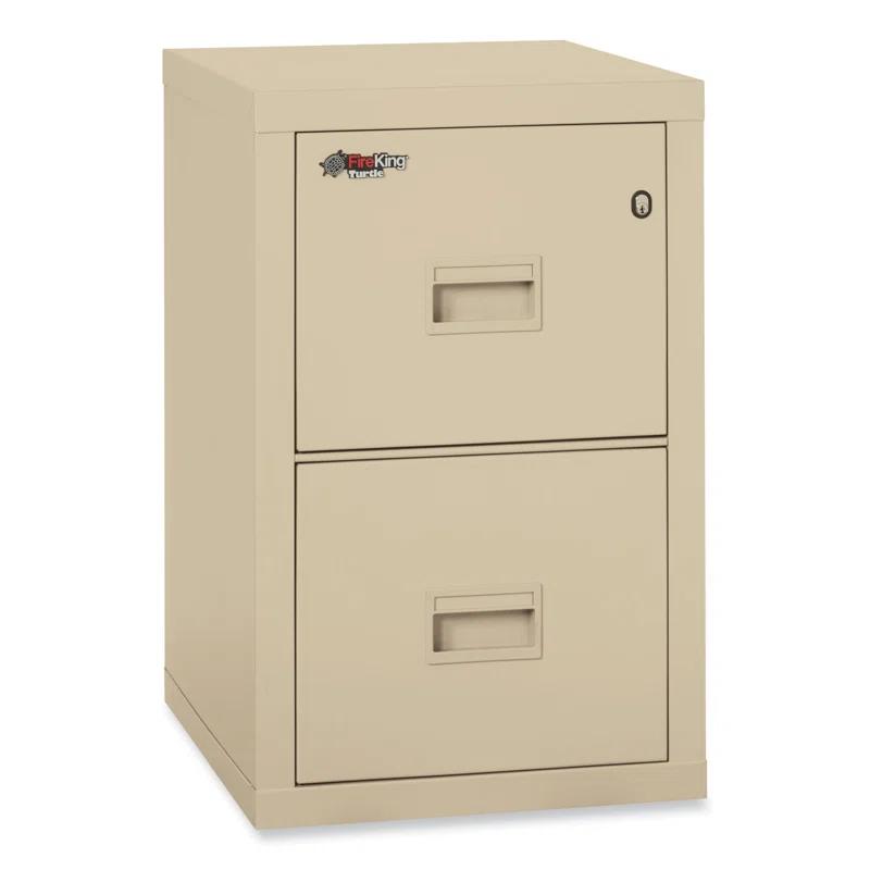 Turtle Fireproof 17.75'' Wide 2 -Drawer Steel File Cabinet