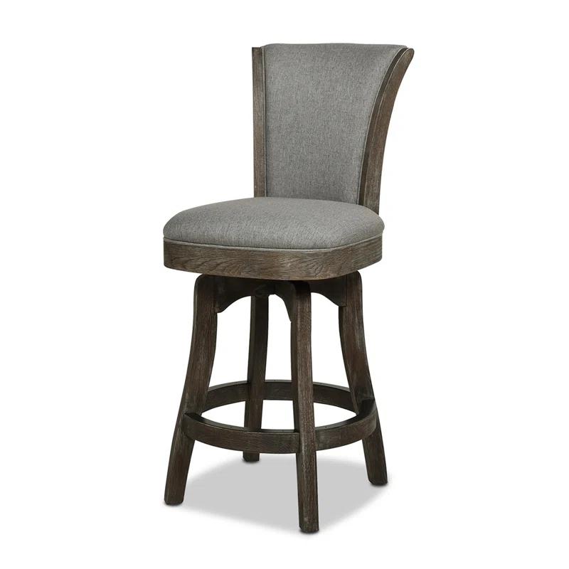 Brainly 27 inches Armless Swivel Counter Height Bar Stool
