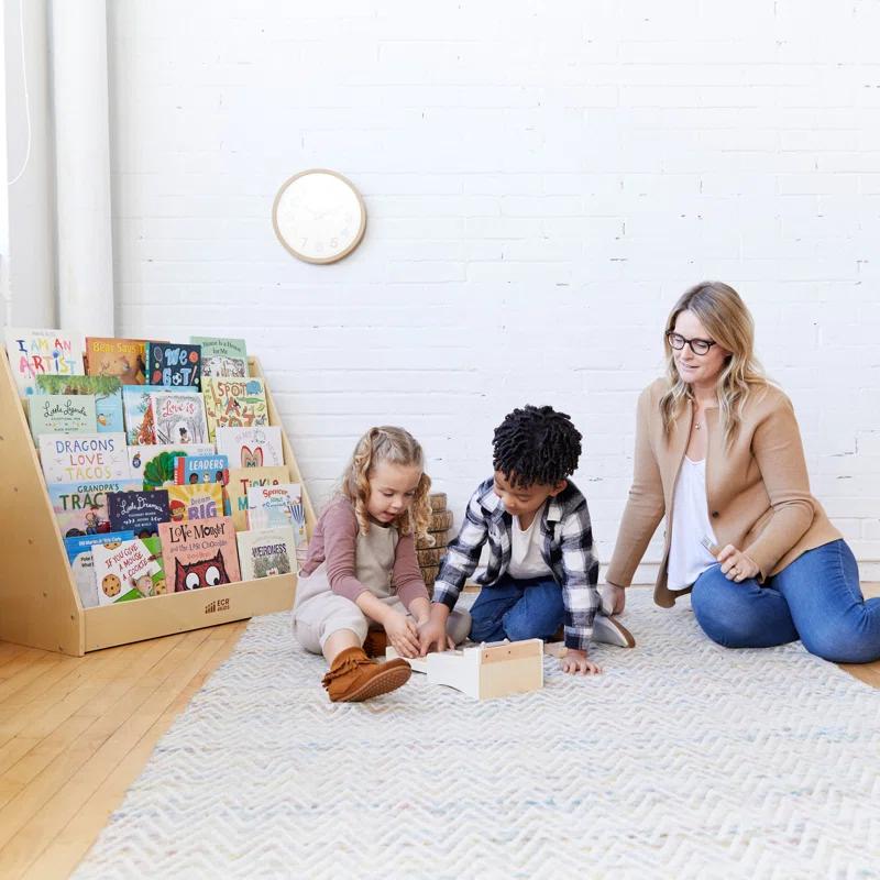 ECR4Kids ECR4Kids Single-Sided Book Display, Classroom Bookshelf